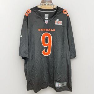Men's 3XL Nike Joe Burrow Cincinnati Bengals Super Bowl LVI #5532